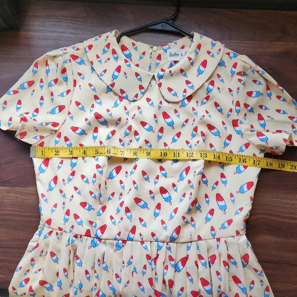 NWOT Tailor & Twirl Rocket Popsicle Pin-Up Dress, Medium - Picture 10 of 11